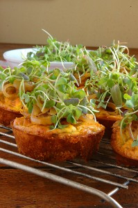 Mini Savory Cheesecakes