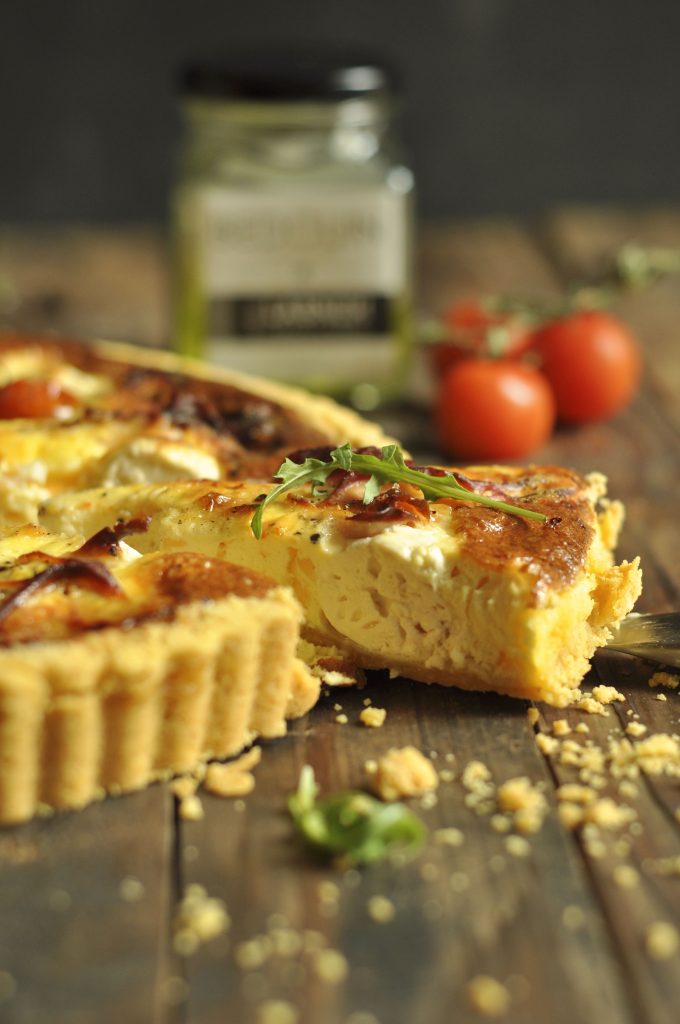 Labneh Quiche 