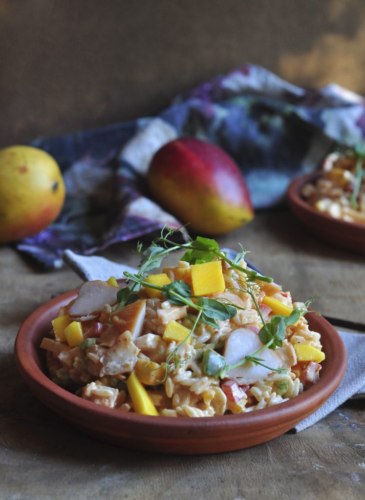 Smoked Chicken Rice Salad 