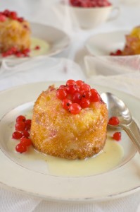 White Chocolate Malva Pudding