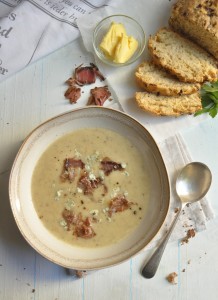 Sweet Potato, leek and Biltong Soup sweet potato