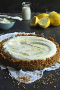 Lemon Yogurt Fridge tart lemon