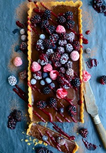No-bake Salted Chocolate tart