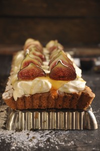 Mascarpone, fig and honey Tart! Mascarpone