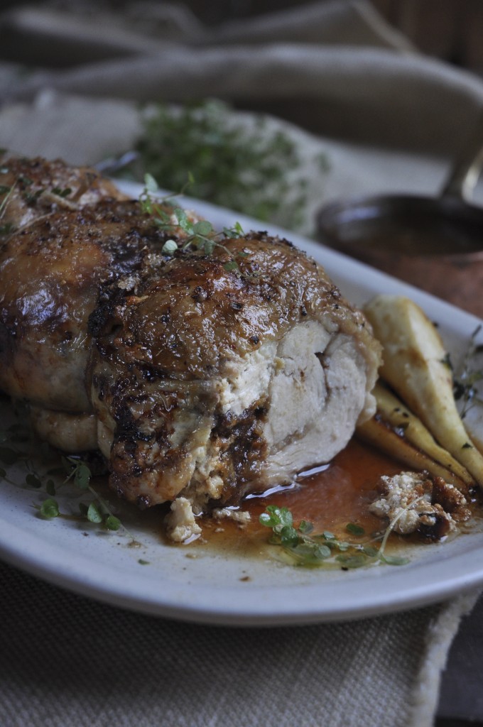 De-boned Roast Chicken 