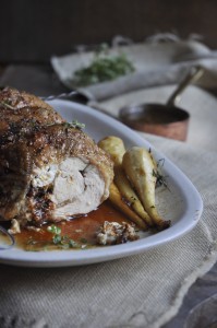 De-boned Roast Chicken 