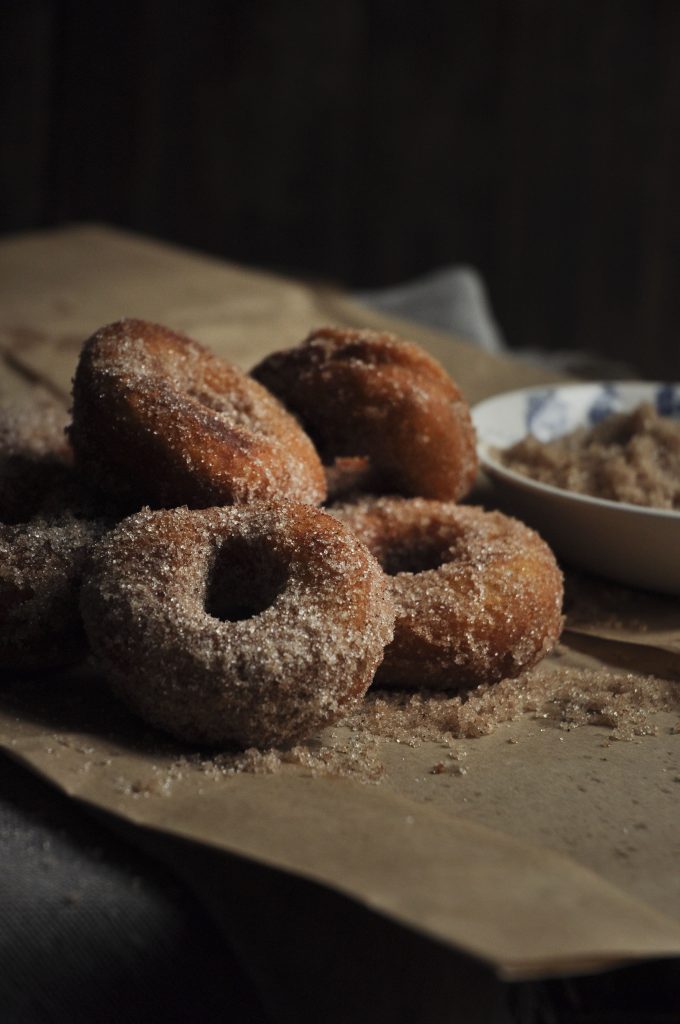 pumpkin doughnuts