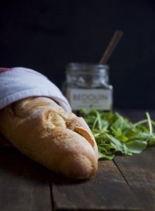 Baguette Parma Labneh Sandwich