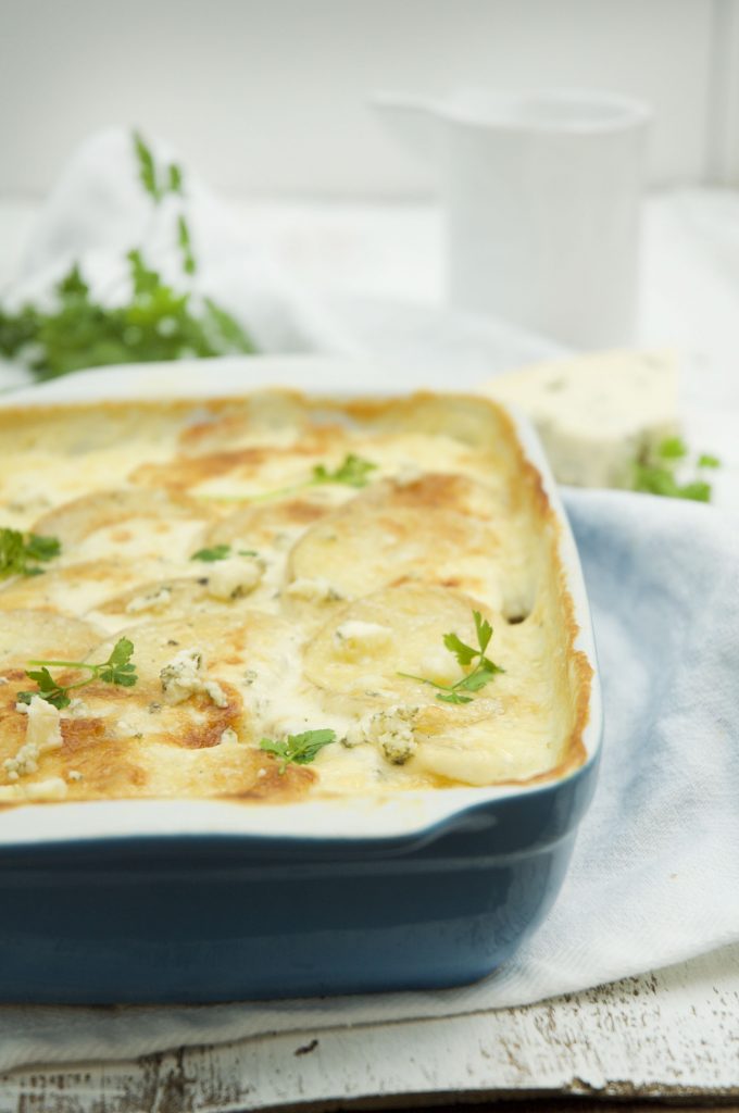Blue Cheese Potato Bake 