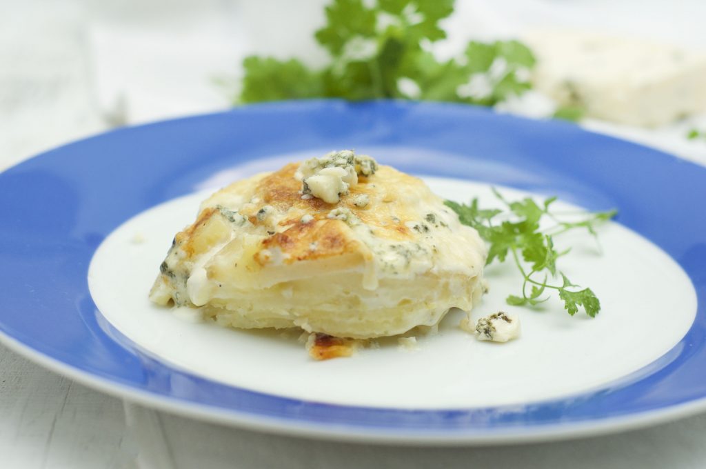 Blue Cheese Potato Bake 