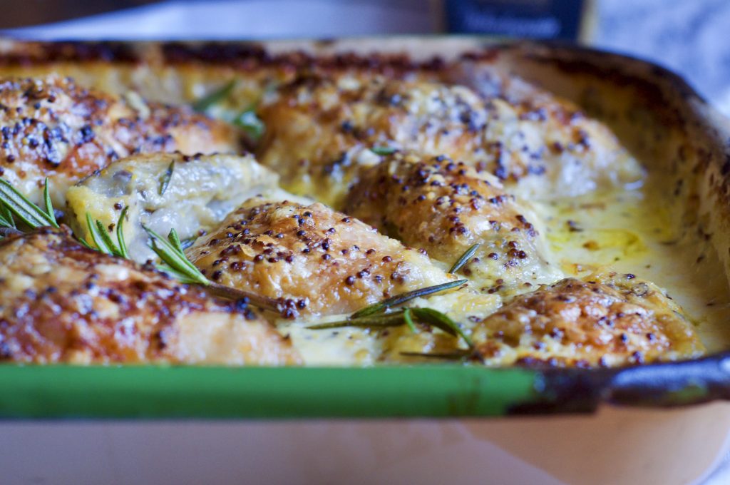 Creamy Mustard Chicken 