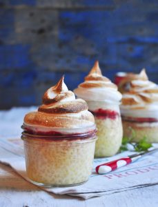 Strawberry Sago Pudding – traditional with a twist. Strawberry Sago Pudding