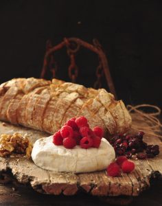 Camembert Cranberry Pull Apart Loaf 