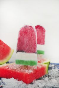 Watermelon Ice Lollies – Kids love them! Watermelon Lollies