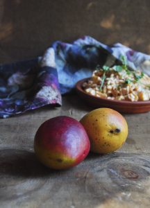 Smoked Chicken Rice Salad with mango Smoked Chicken Rice Salad