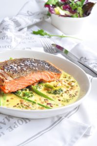 Creamy Salmon Curry 