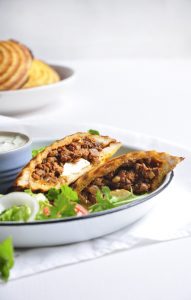 Greek Jaffles with Tzatziki – Ας φάμε! Greek Jaffles