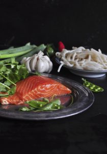 Japanese Salmon Noodle Stir Fry – the best I’d say! Japanese Salmon Noodle Stir Fry