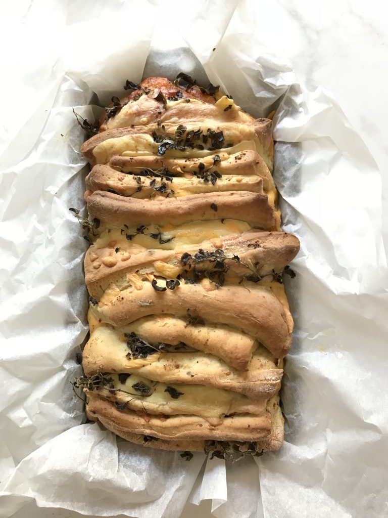 Cheesy Biltong Pull Apart Loaf