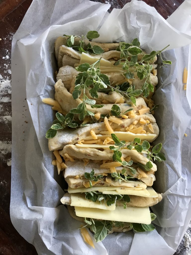 Cheesy Biltong Pull Apart Loaf