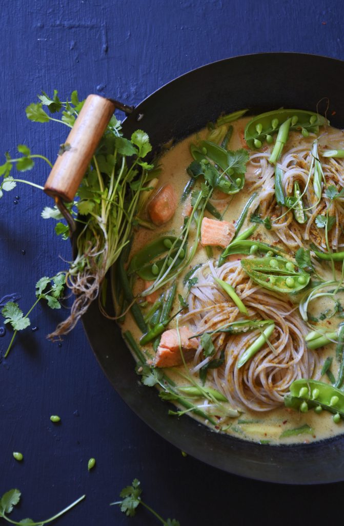 Healthy Salmon Curry in a Hurry