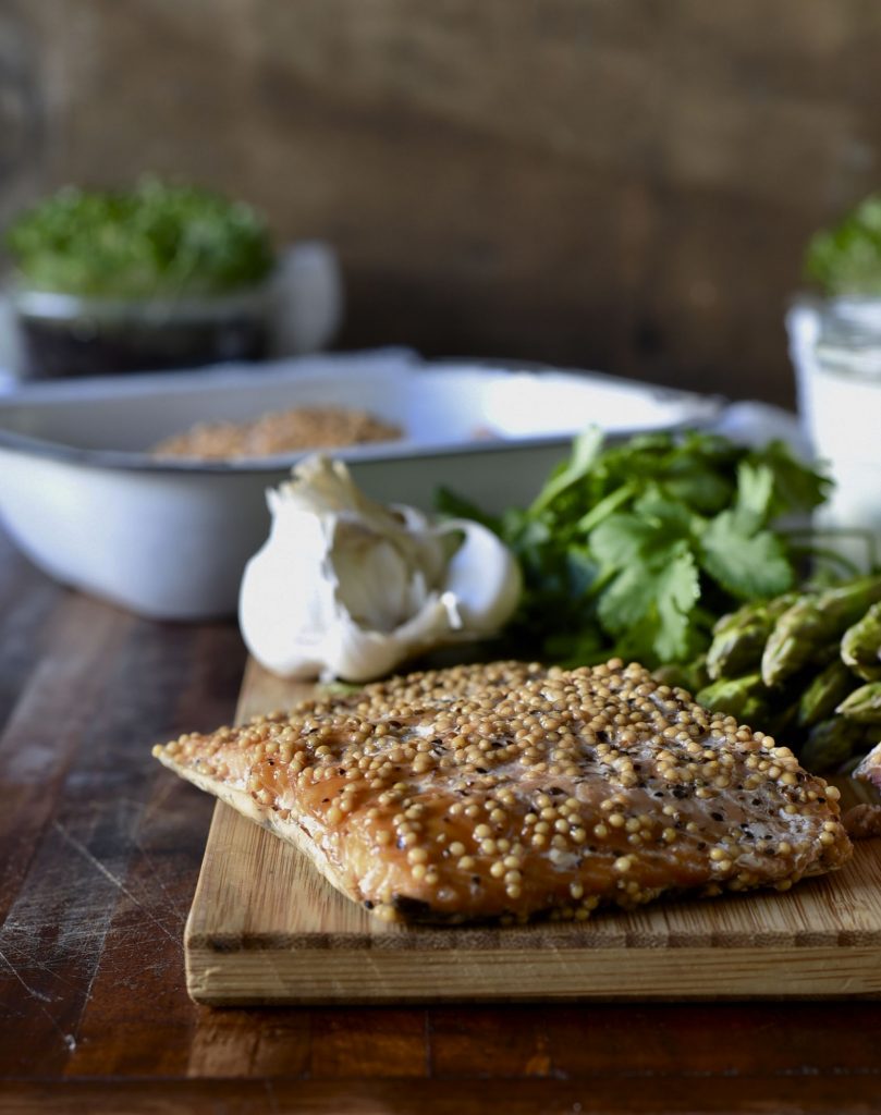 Salmon and Asparagus Pasta Bake