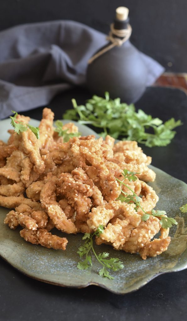 Crispiest Sesame Chicken Strips 