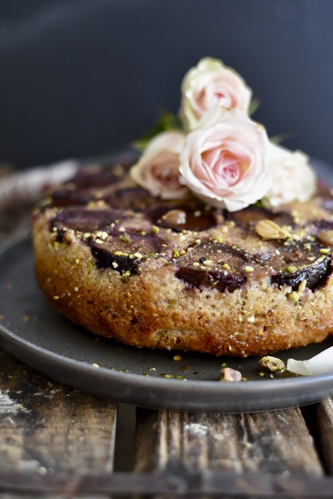 Fig and Almond Yogurt Cake