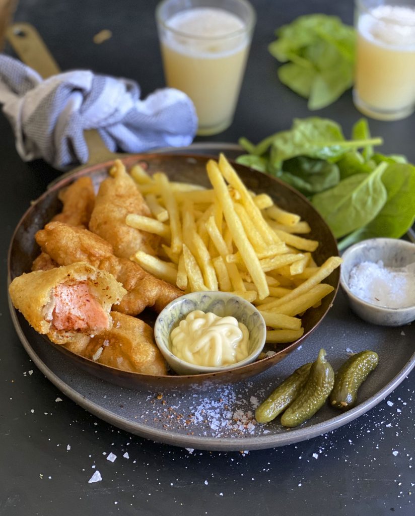 Beer-battered Trout 