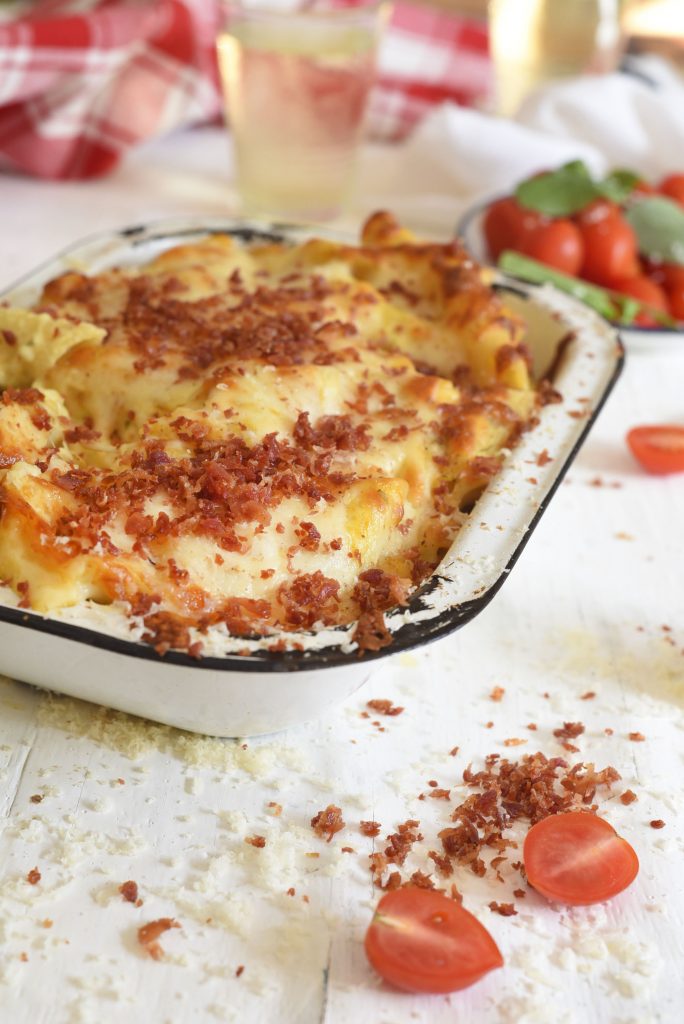Mac n Cheese with Panchetta Crumbs