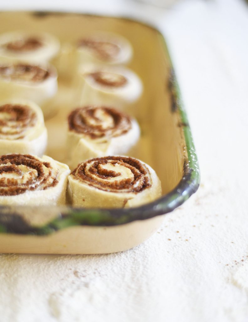 Homemade Cinnamon Rolls with Amarula