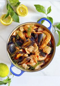 Cioppino or Seafood Soup