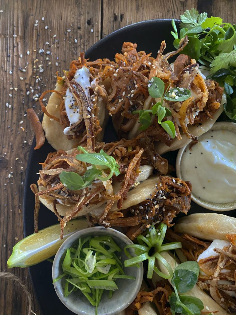 Leftover Beef Bao Buns