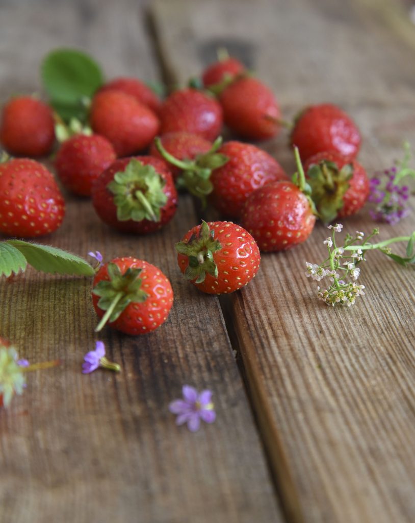 Four Ingredient Strawberry Parfait