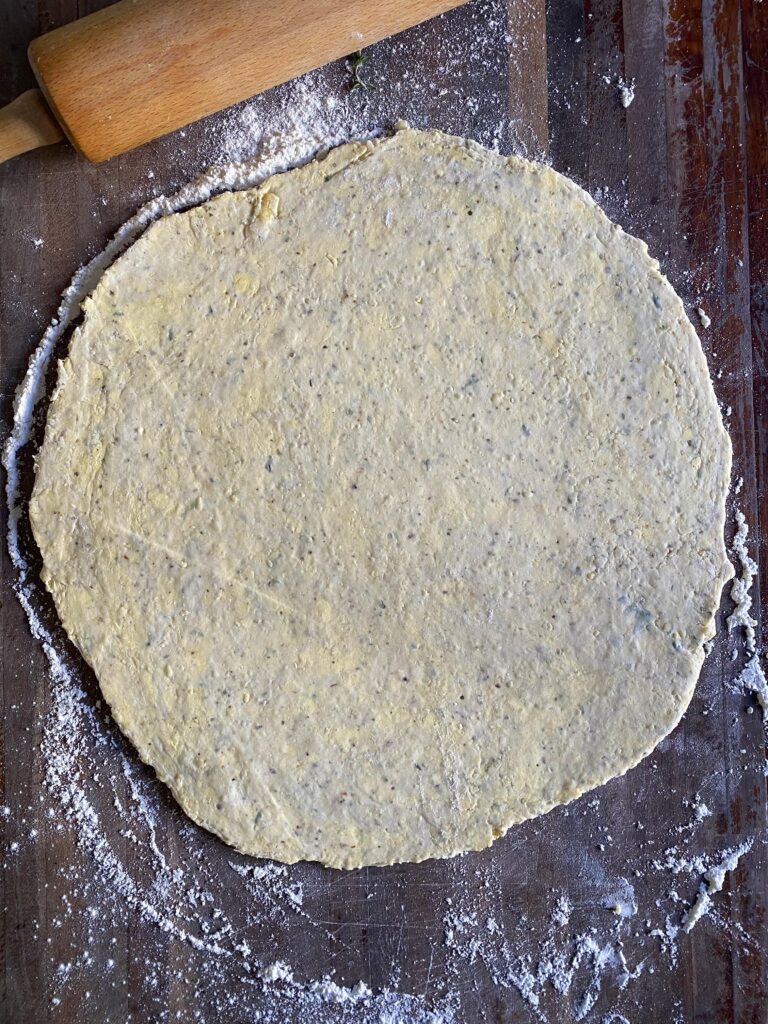 Dough for galette