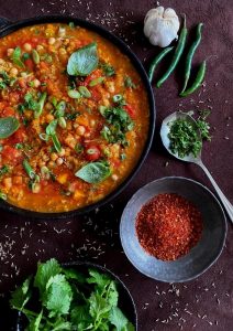 Spiced Moroccan Lentil Soup