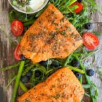 Fresh Oven-baked Trout Salad